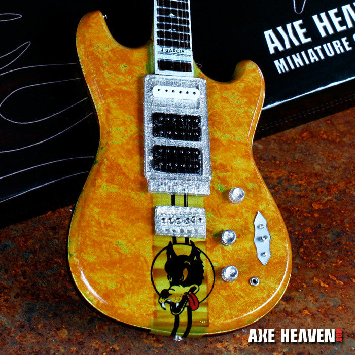 Jerry Garcia™ Wolf™ Tribute Mini Guitar Replica - OFFICIALLY LICENSED - Osadia Concept Store