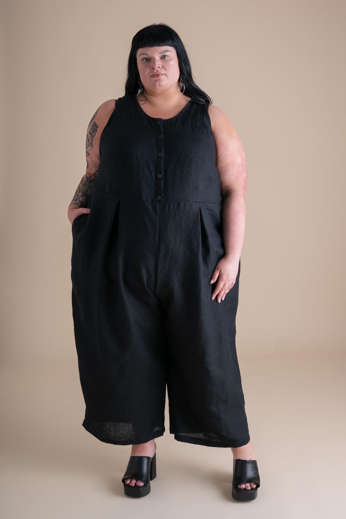 Terrace Jumpsuit (Updated) in Black