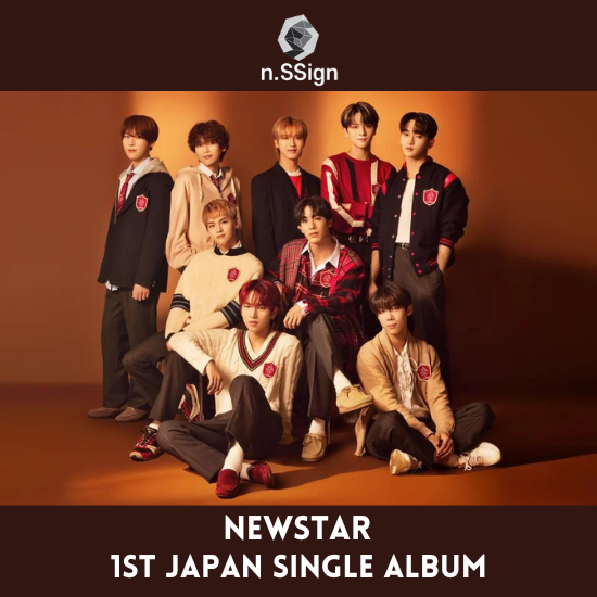 N.Ssign 1st Single Album - New Star Japan