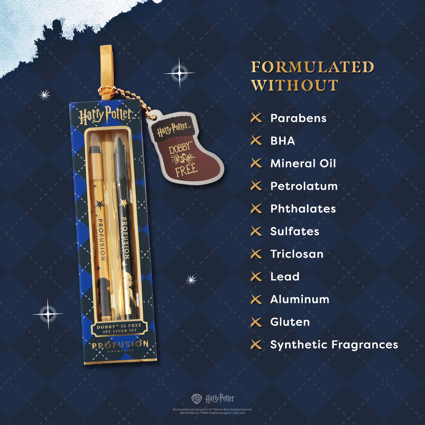 Harry Potter Holiday | Dobby™ Is Free 2 PC Liner Set - Osadia Concept Store