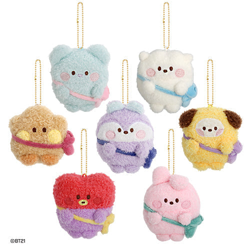 BT21 - Minini Plush Keyring Ponpon Enjoy - Osadia Concept Store