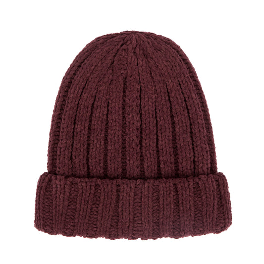 Women's Chenille Knit Cuffed Beanie