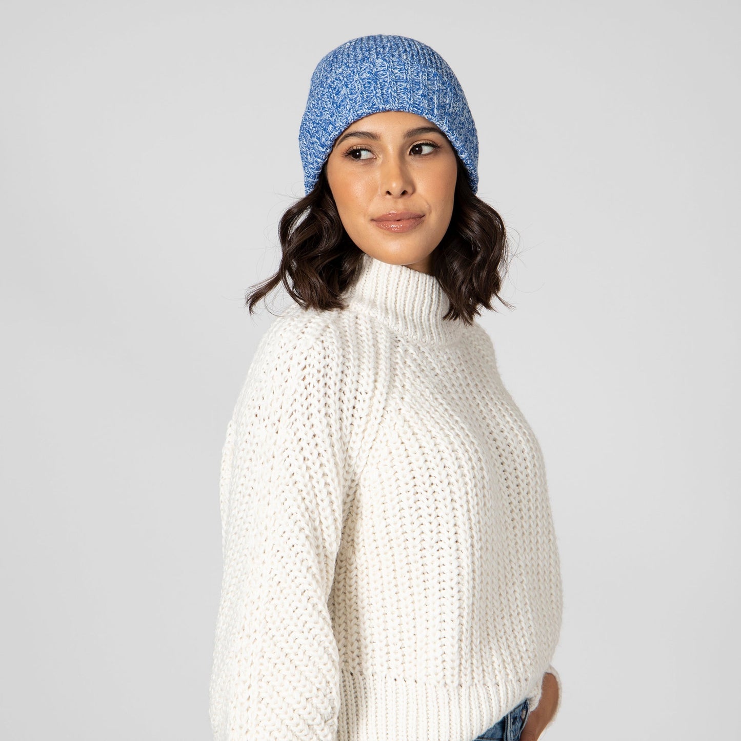 Women's Marled Knit Cuff Beanie