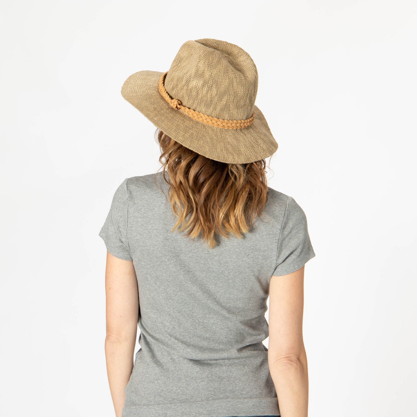 Any Day Fedora - Women's Knit Fedora (KNH8008)