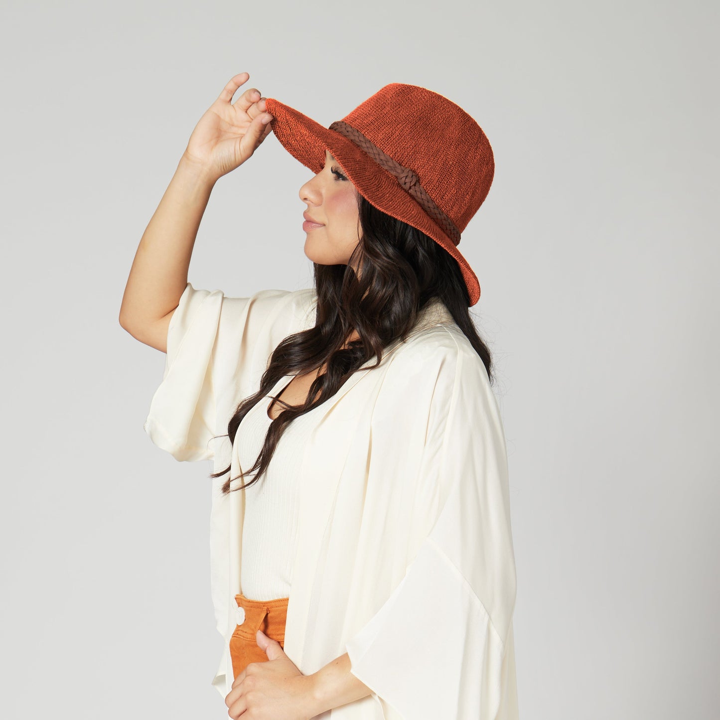 Any Day Fedora - Women's Knit Fedora (KNH8008)