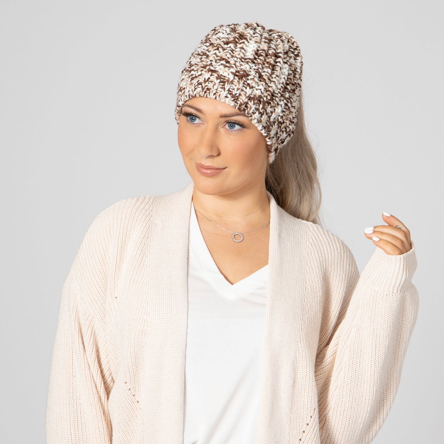 Gale Pony Tail Beanie