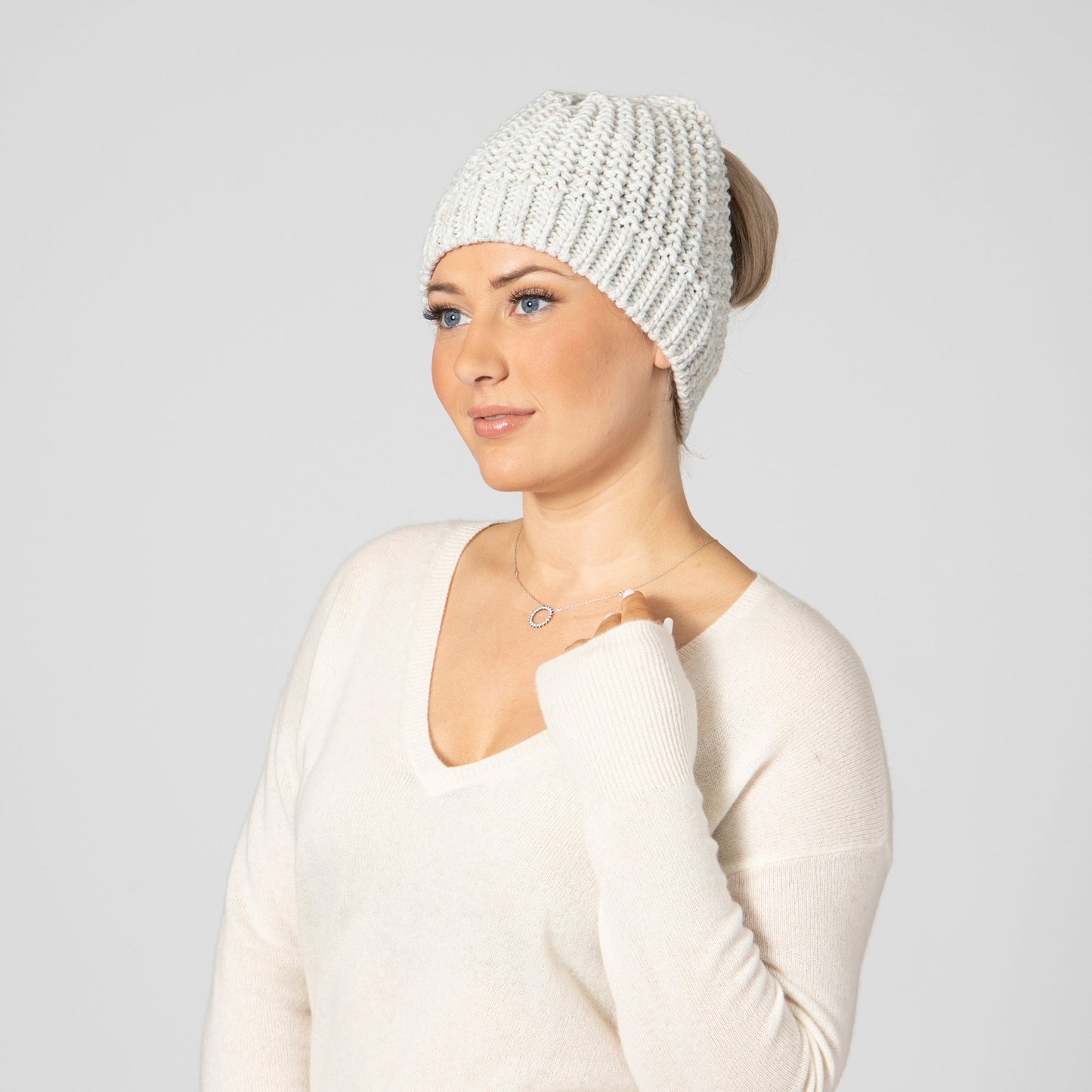 Gale Pony Tail Beanie