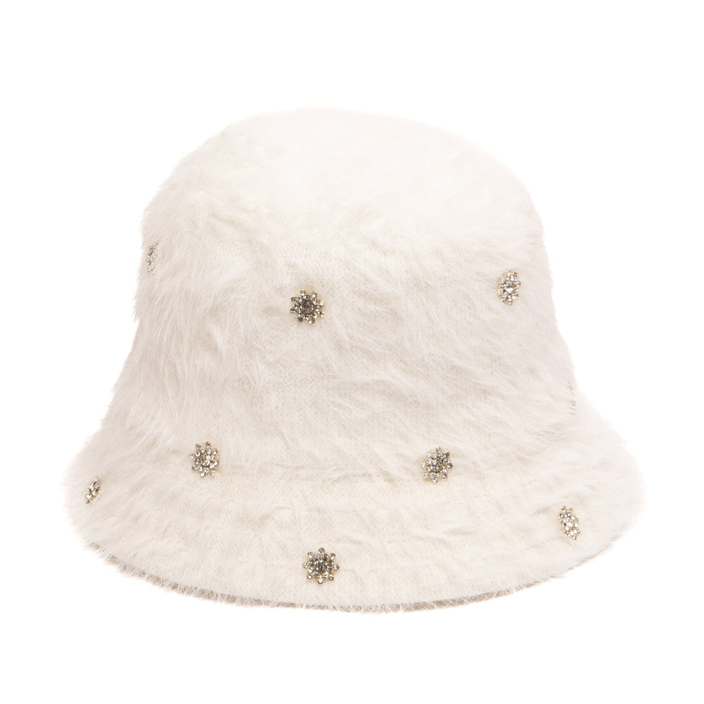 Anita - Bucket Hat with Scattered Silver Gems