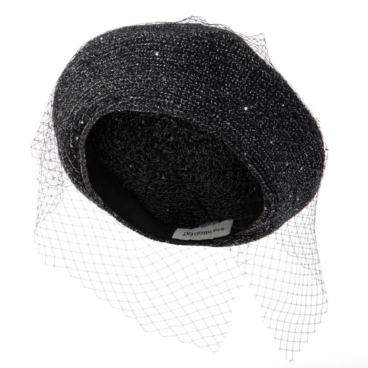 Bianca - Slouchy Lurex Beret
