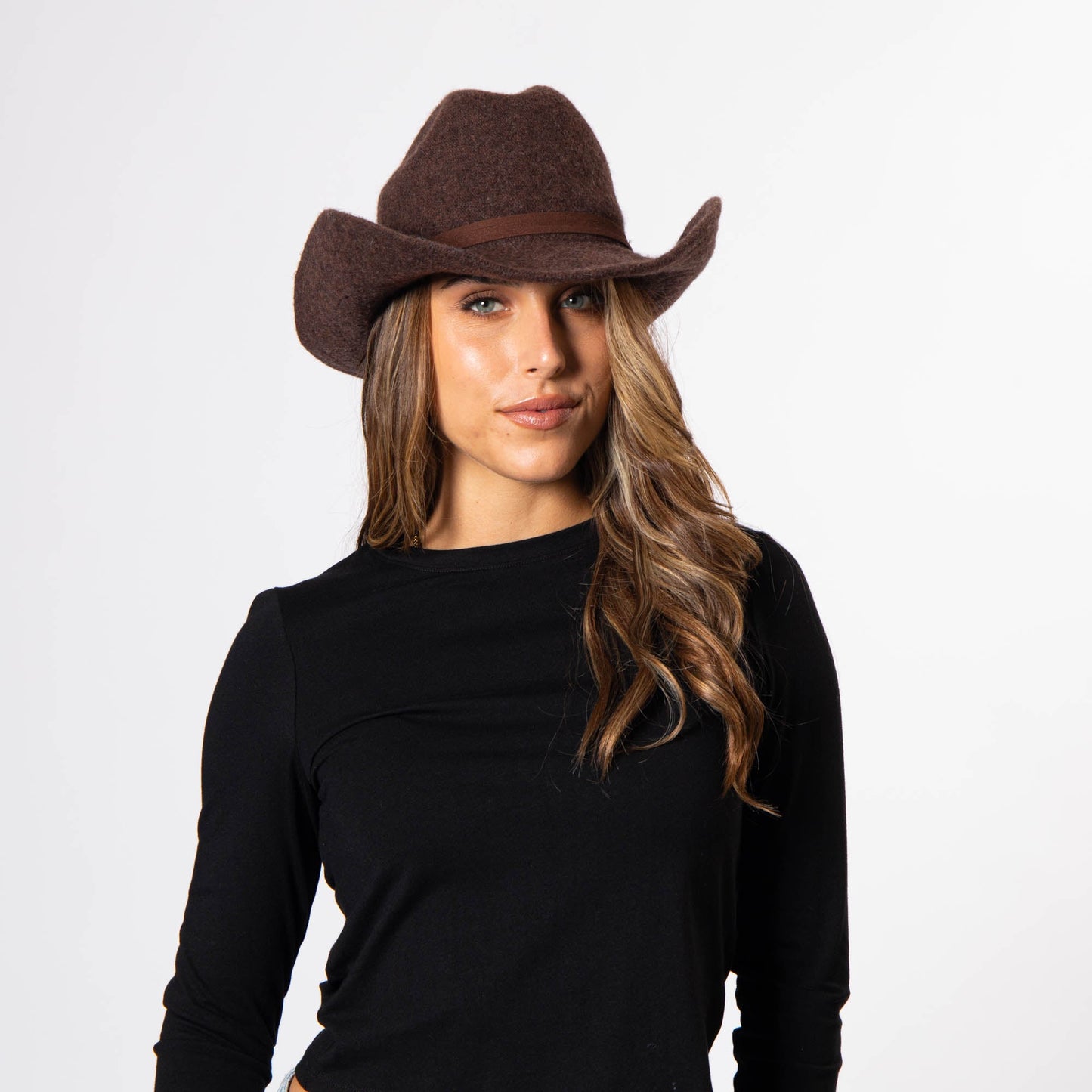 Rowley - Wool Blend Cattleman' Crease Cowboy