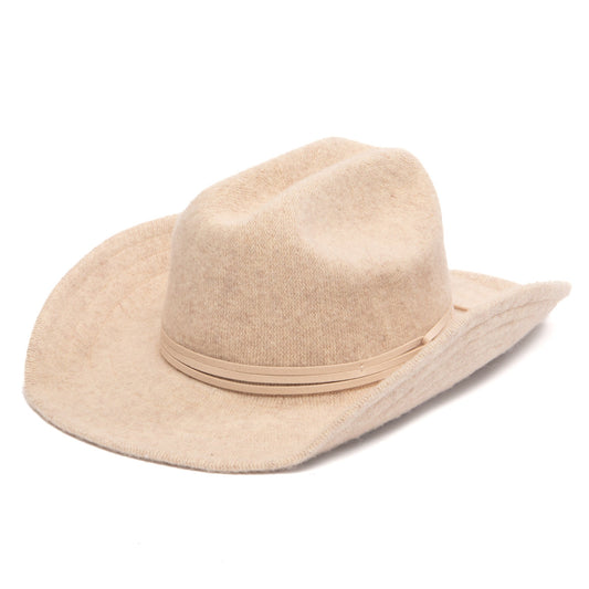 Rowley - Wool Blend Cattleman' Crease Cowboy