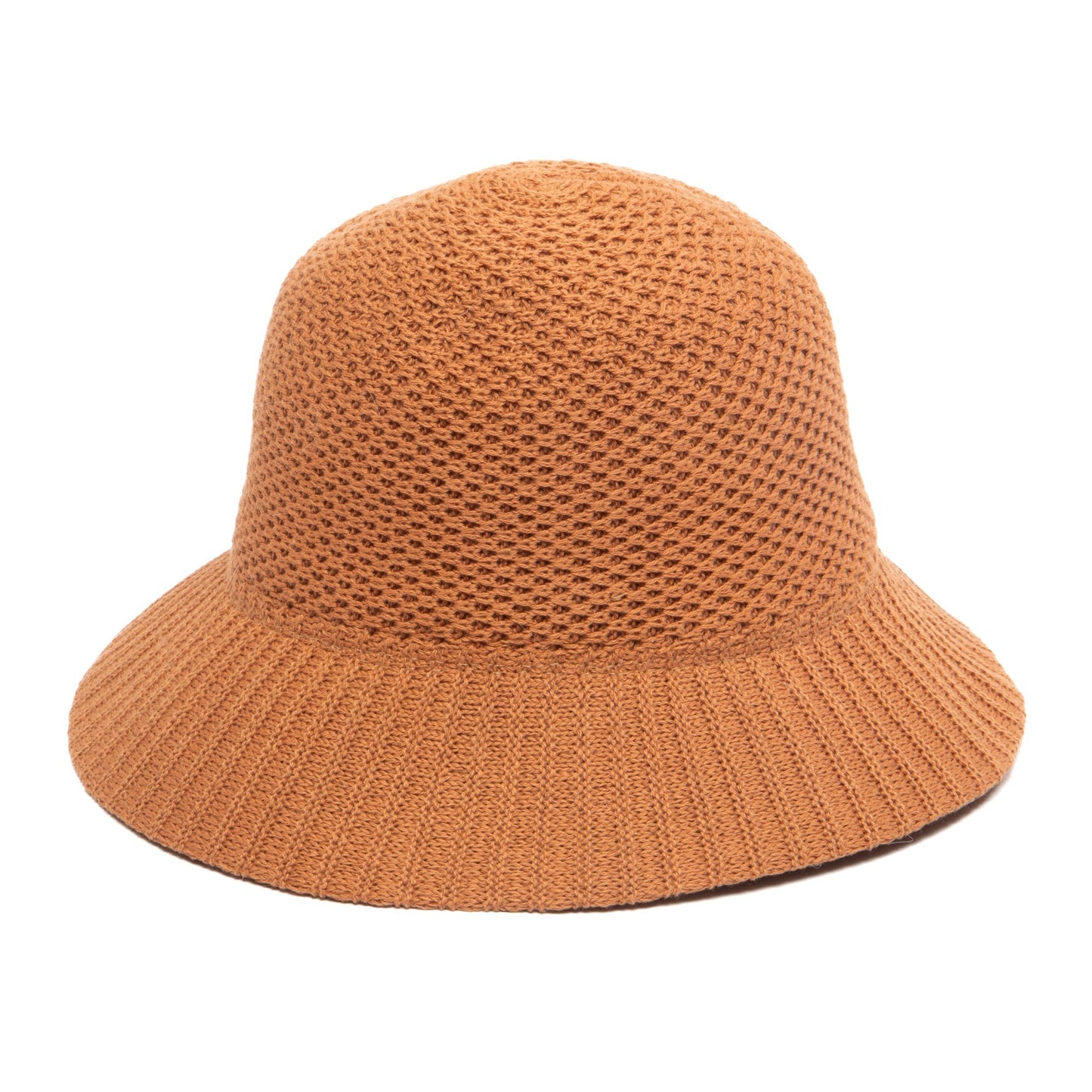 Mixed Pattern Unstructured Bucket Hat