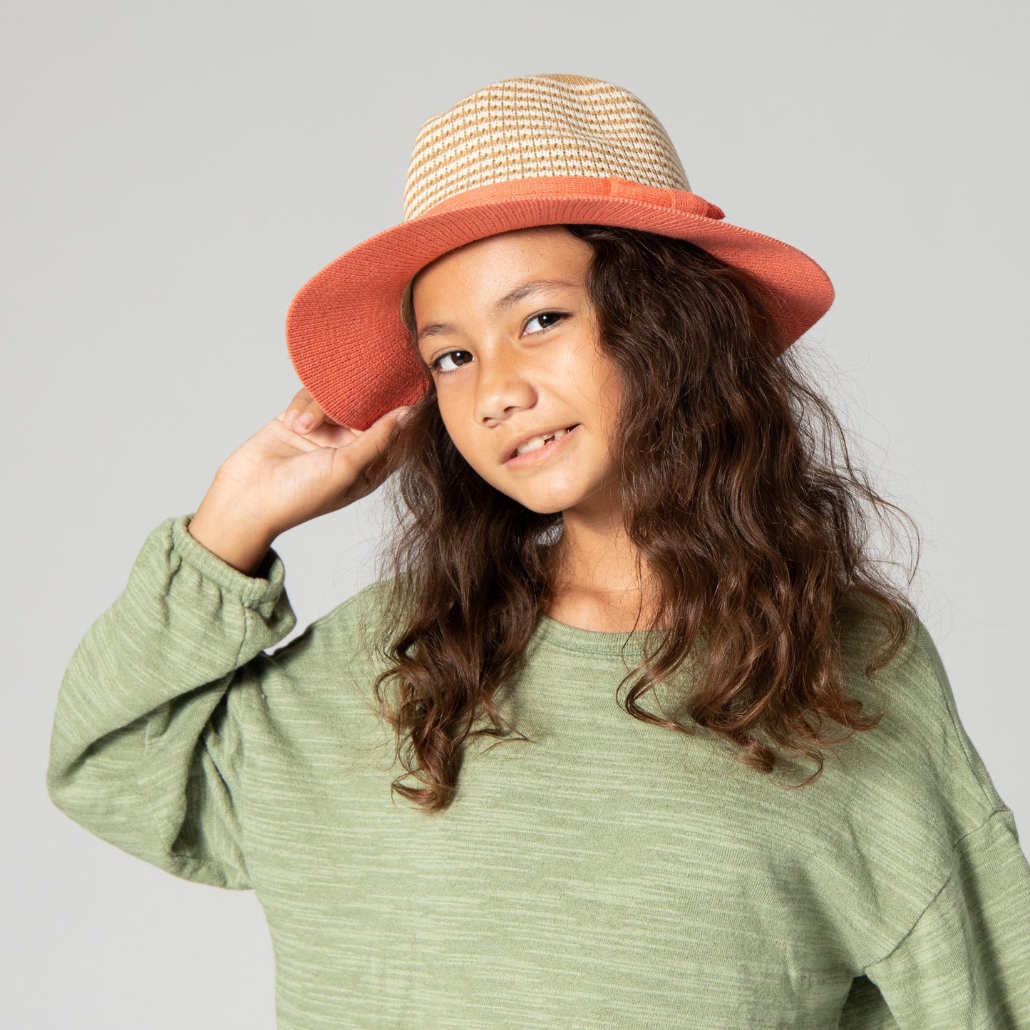 Kids Knitted Fedora