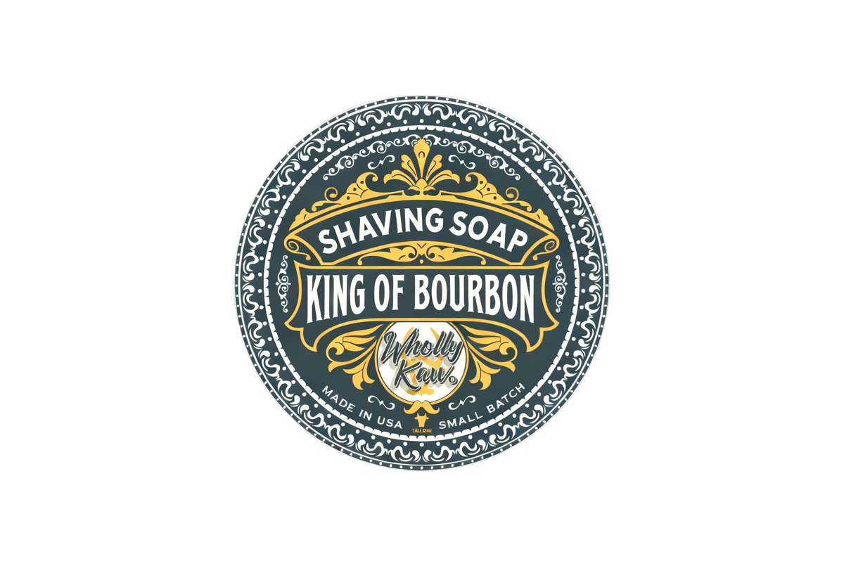King of Bourbon Shaving Soap