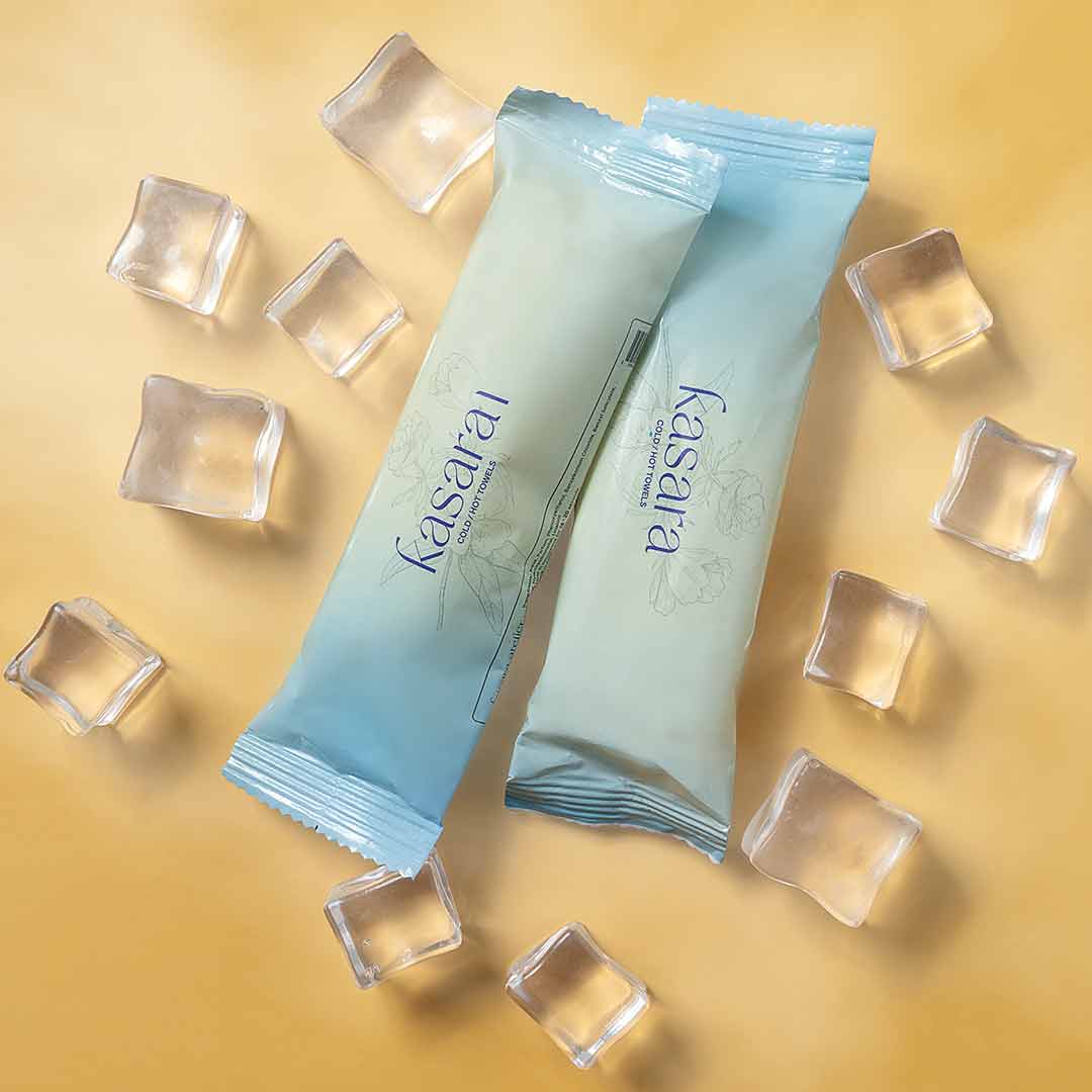 Scented Hot/Cold Refreshing Towels - Alcohol-free