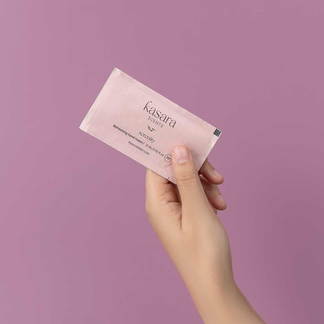 Serenity, perfumed wipes 60pcs musk