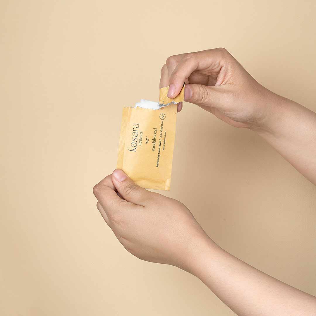 25 Scented wipes mix box