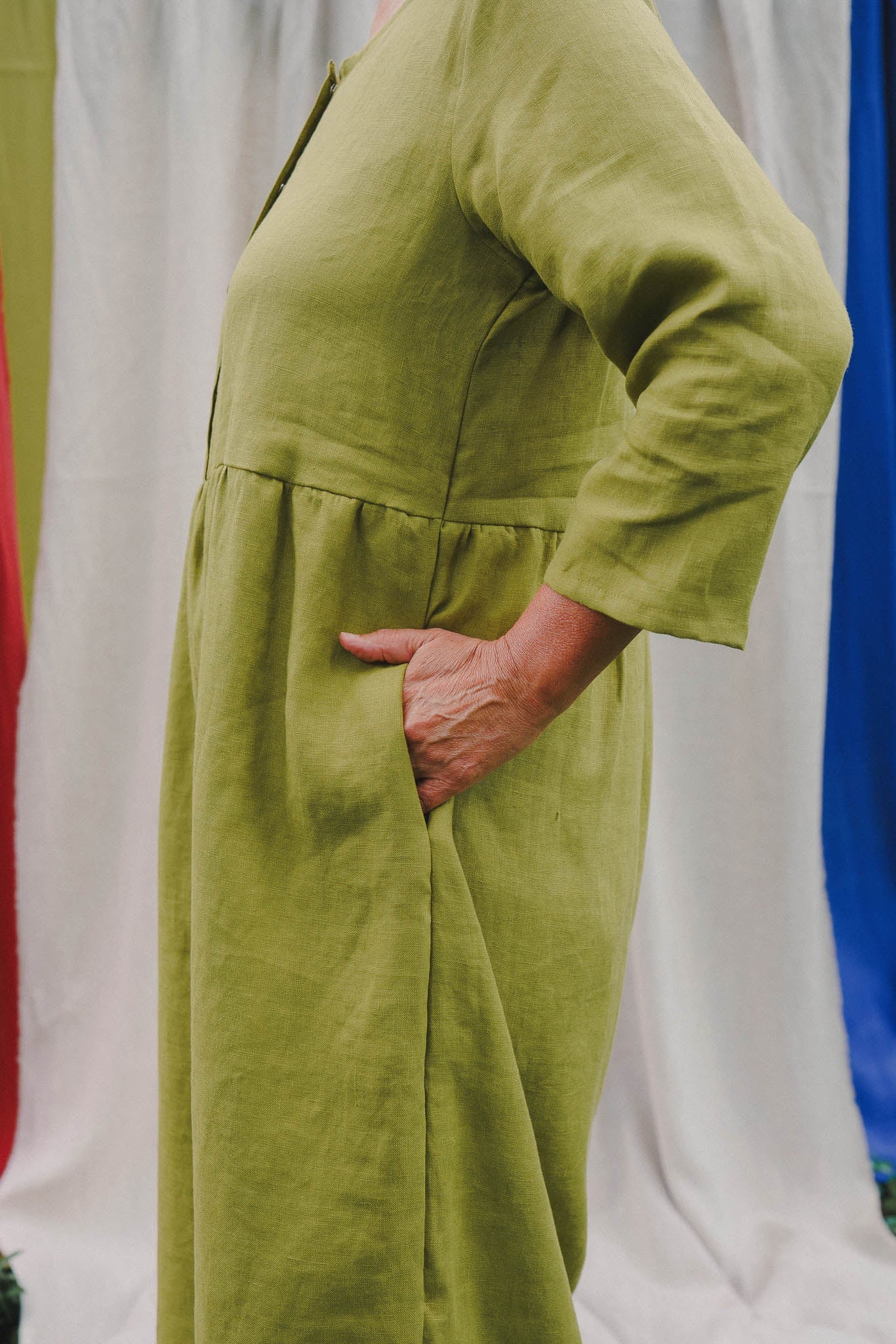 Ranch Jumpsuit (Updated) in Avocado