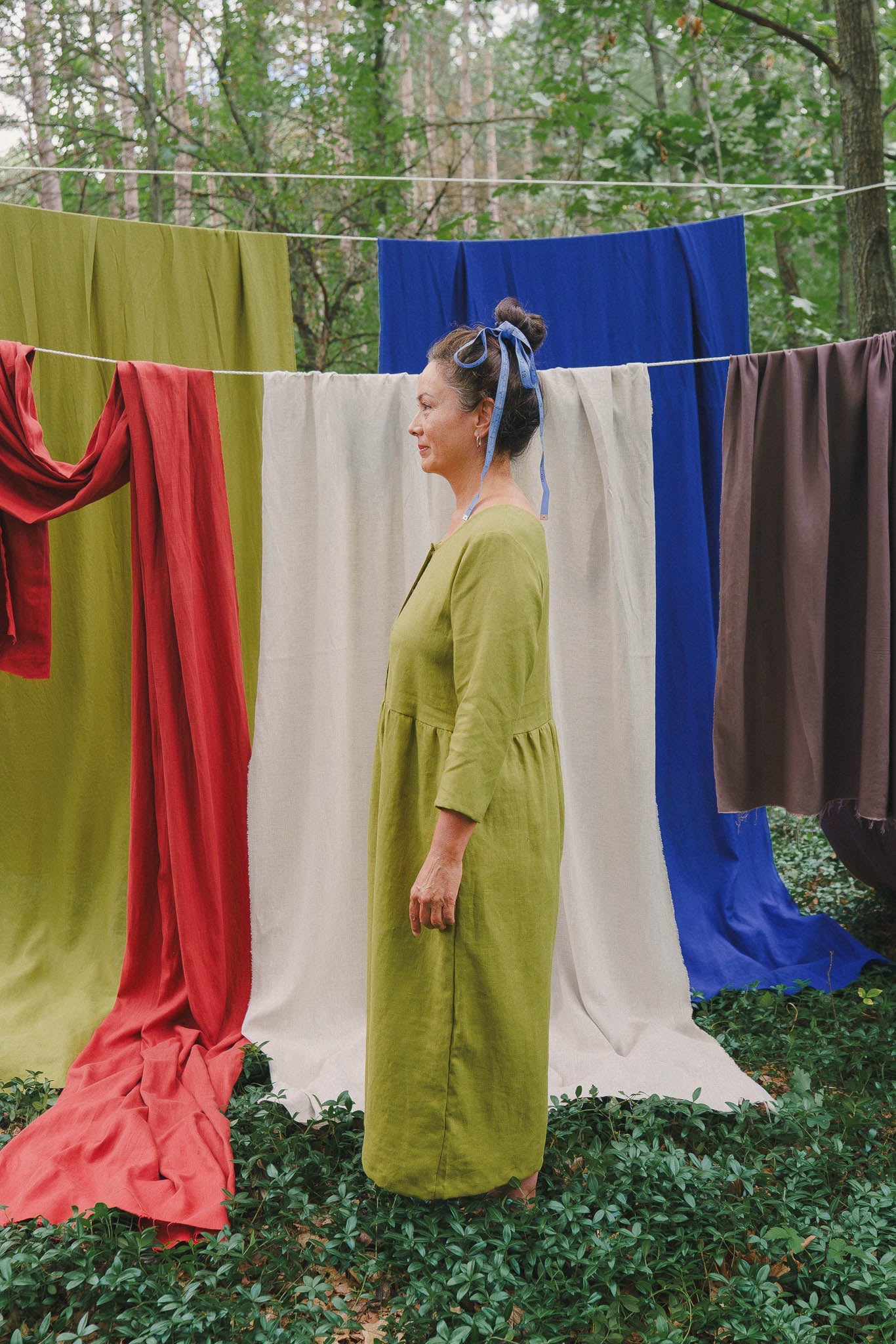 Ranch Jumpsuit (Updated) in Avocado