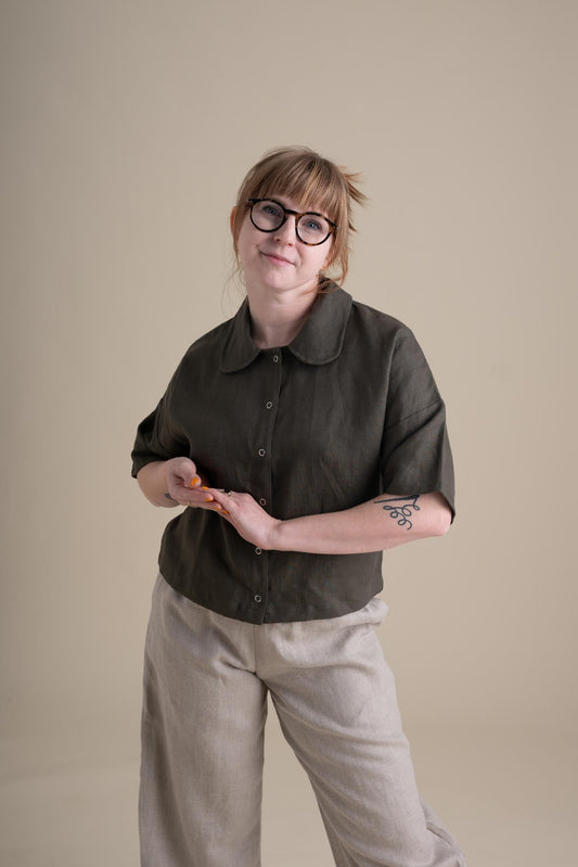 Ruthie Top in Lichen