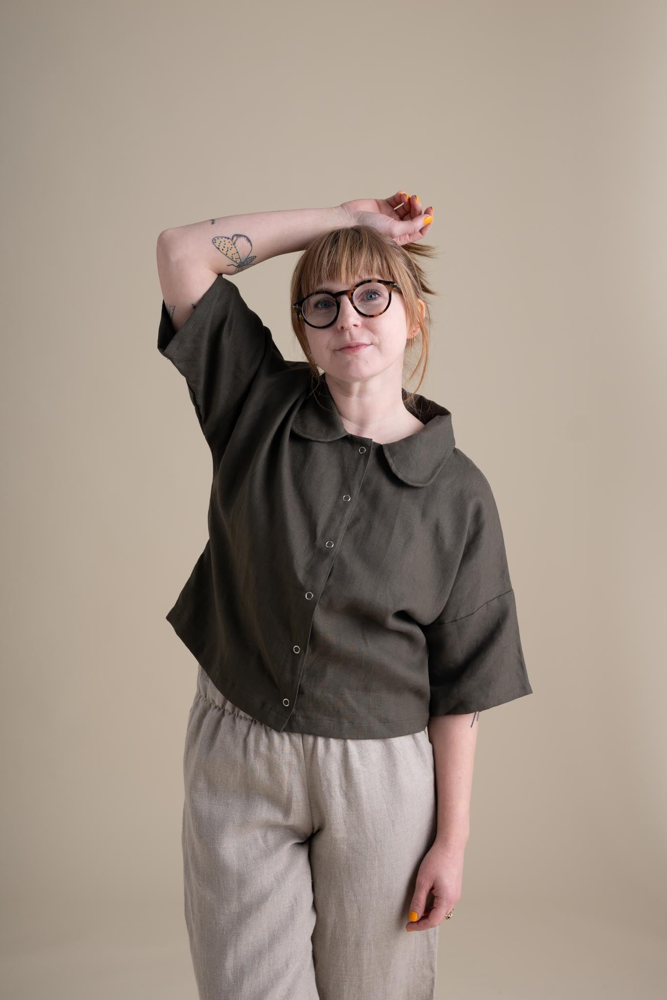 Ruthie Top in Lichen