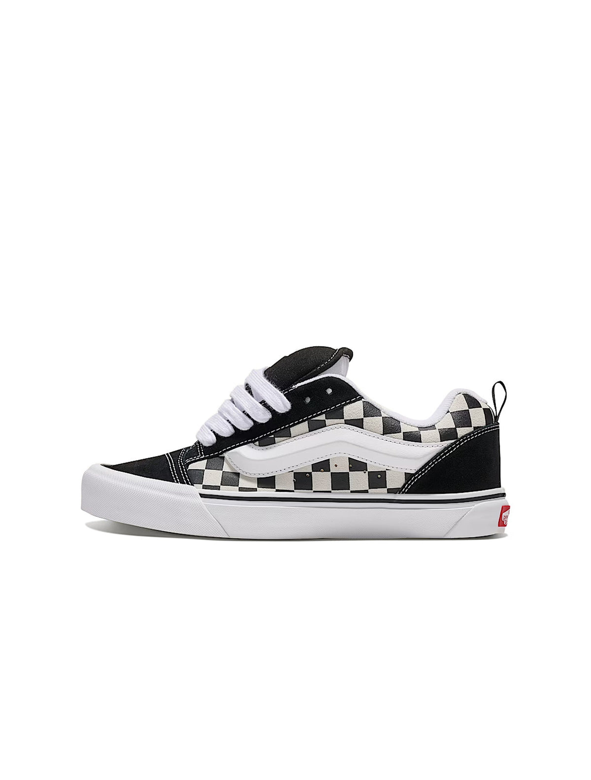 Vans Big Kids Knu School - Checkerboard Black