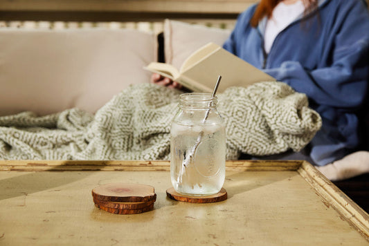 Wood Coaster Set