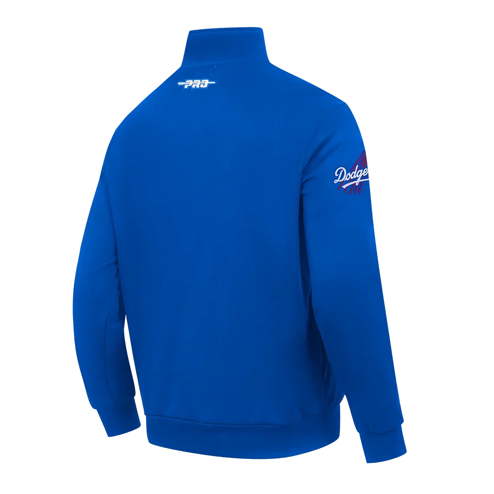 Pro Standard Los Angeles Dodgers Day One Fleece Quarter-Zip - Royal Blue
