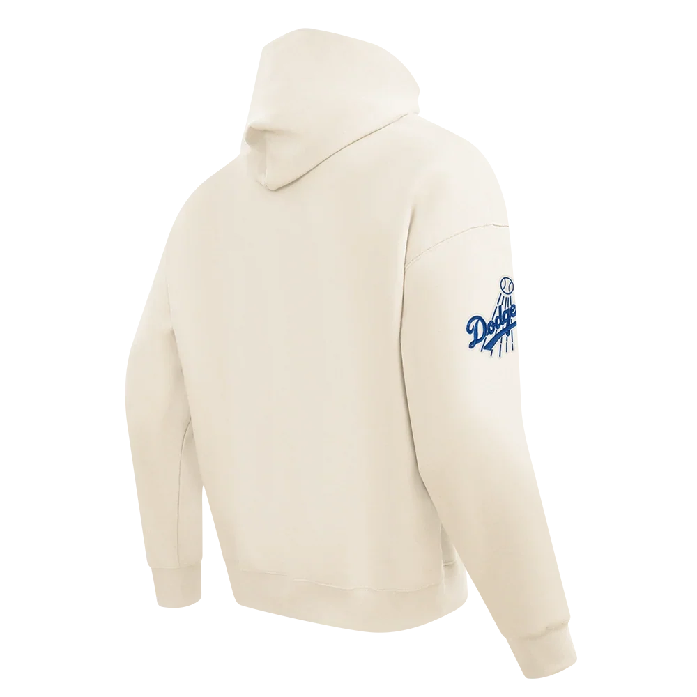 Pro Standard Dodgers First Team Pullover Hoodie - Eggshell