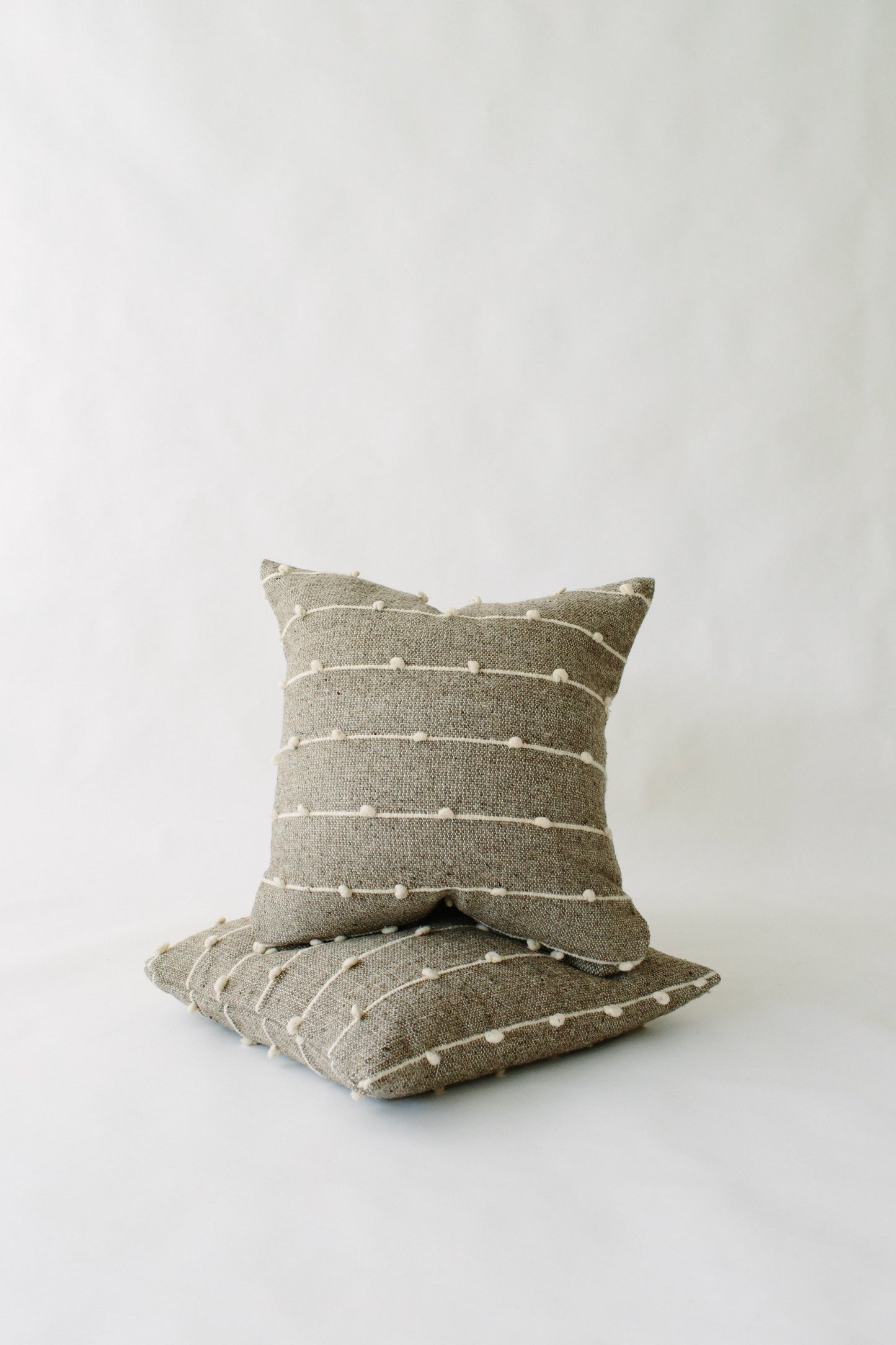 LOOM Imports Grey Loop Pillow