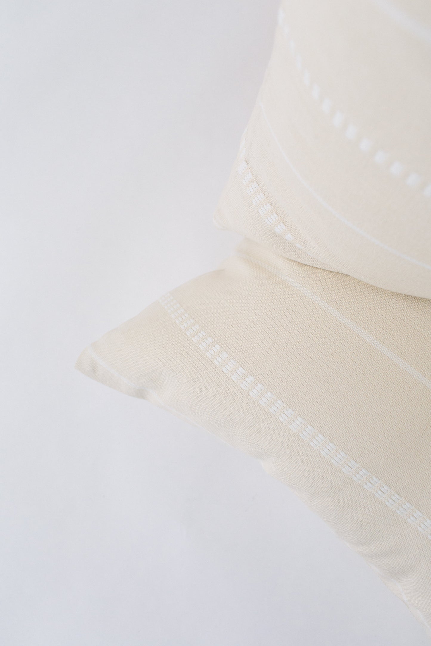 LOOM Imports Cream Brocade Pillow