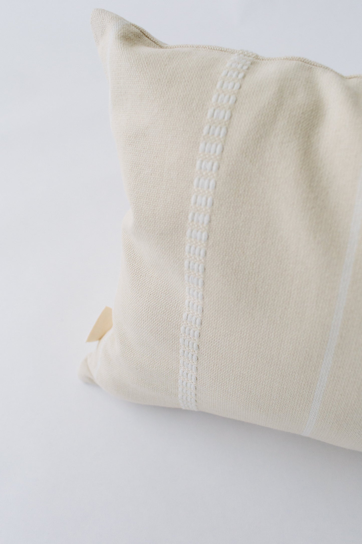 LOOM Imports Cream Brocade Lumbar Pillow