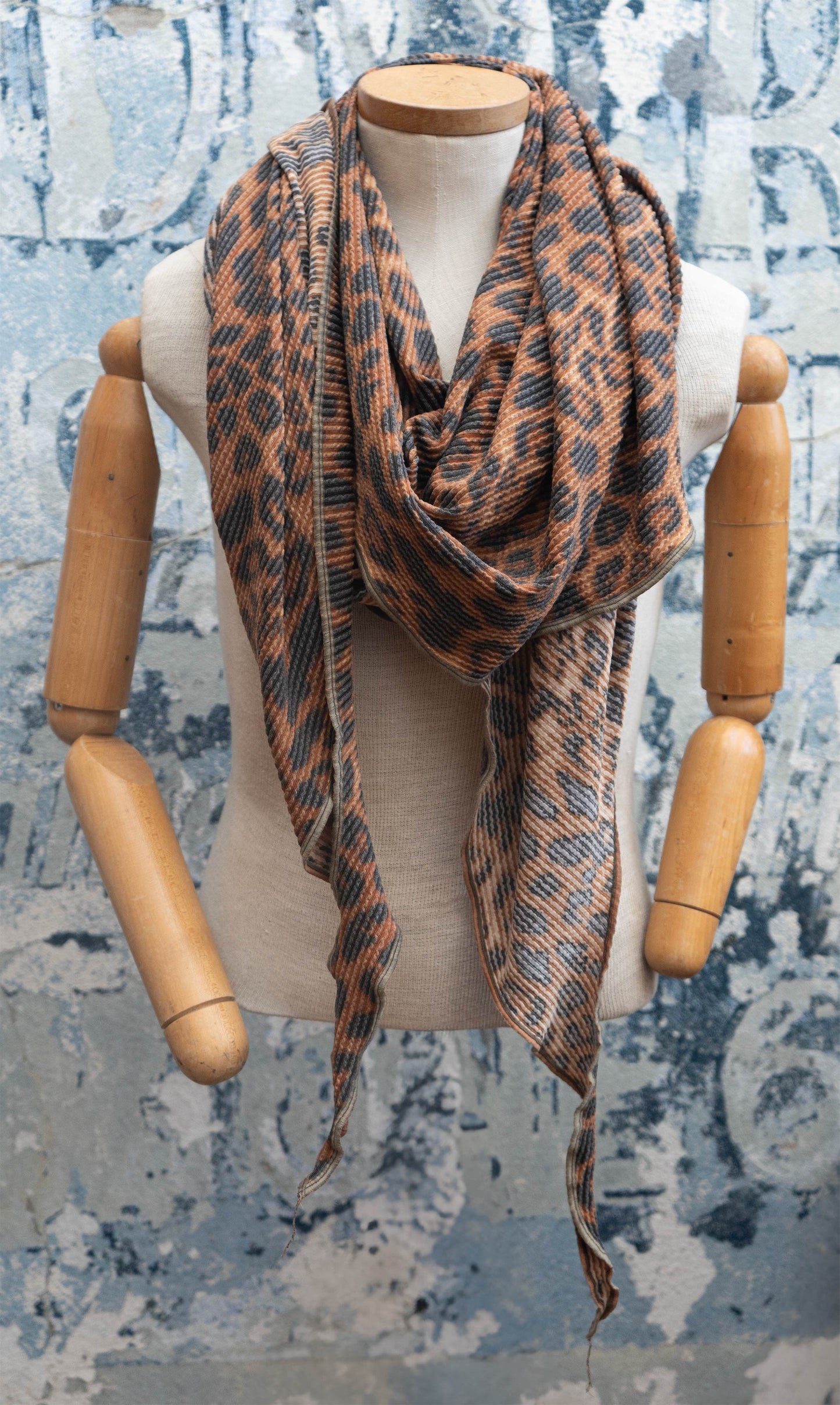 Leopard DNA Scarf