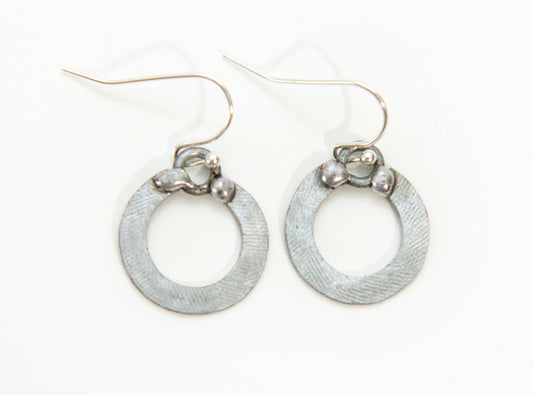 Mini Circle Earrings