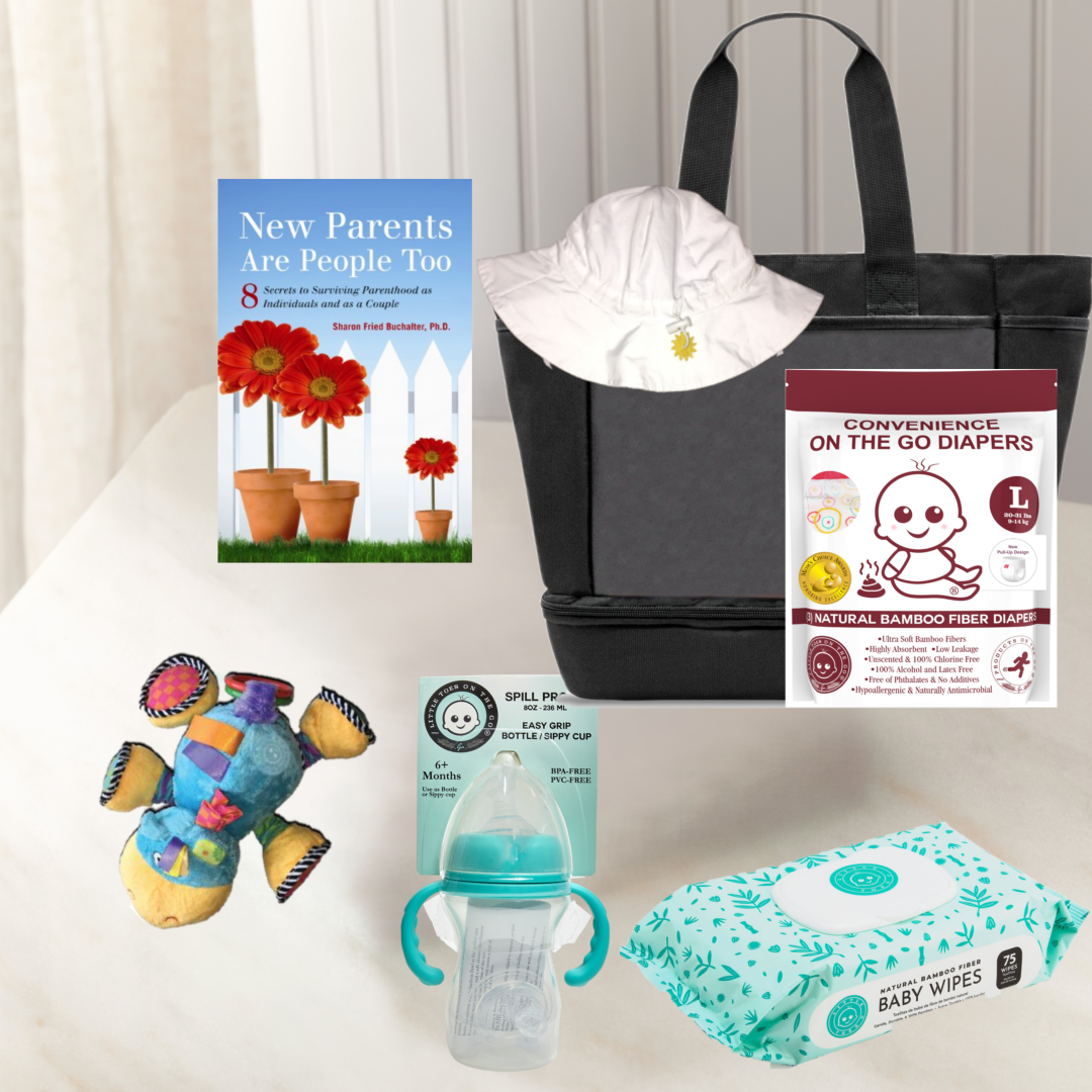 Little Toes Bamboo Bundle Baby Gift Basket