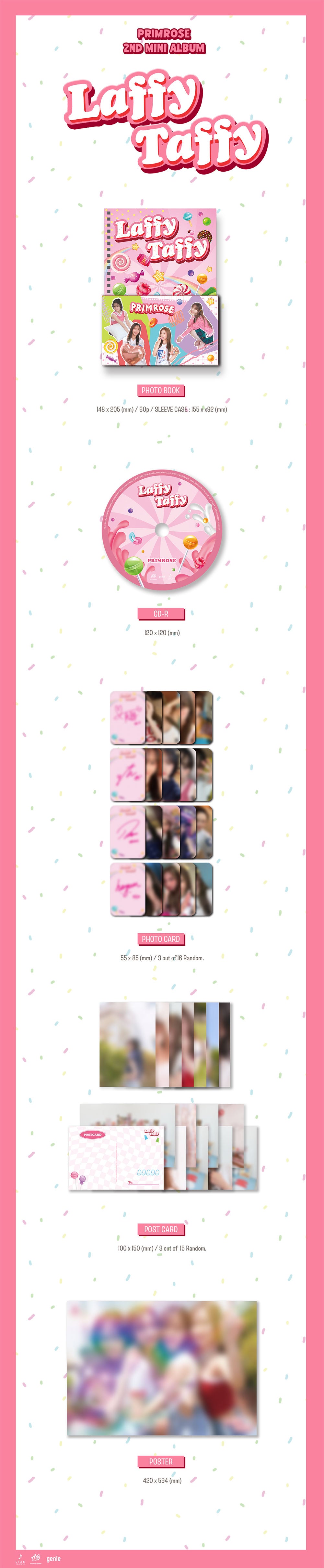 Primrose 2nd Mini Album - Laffy Taffy