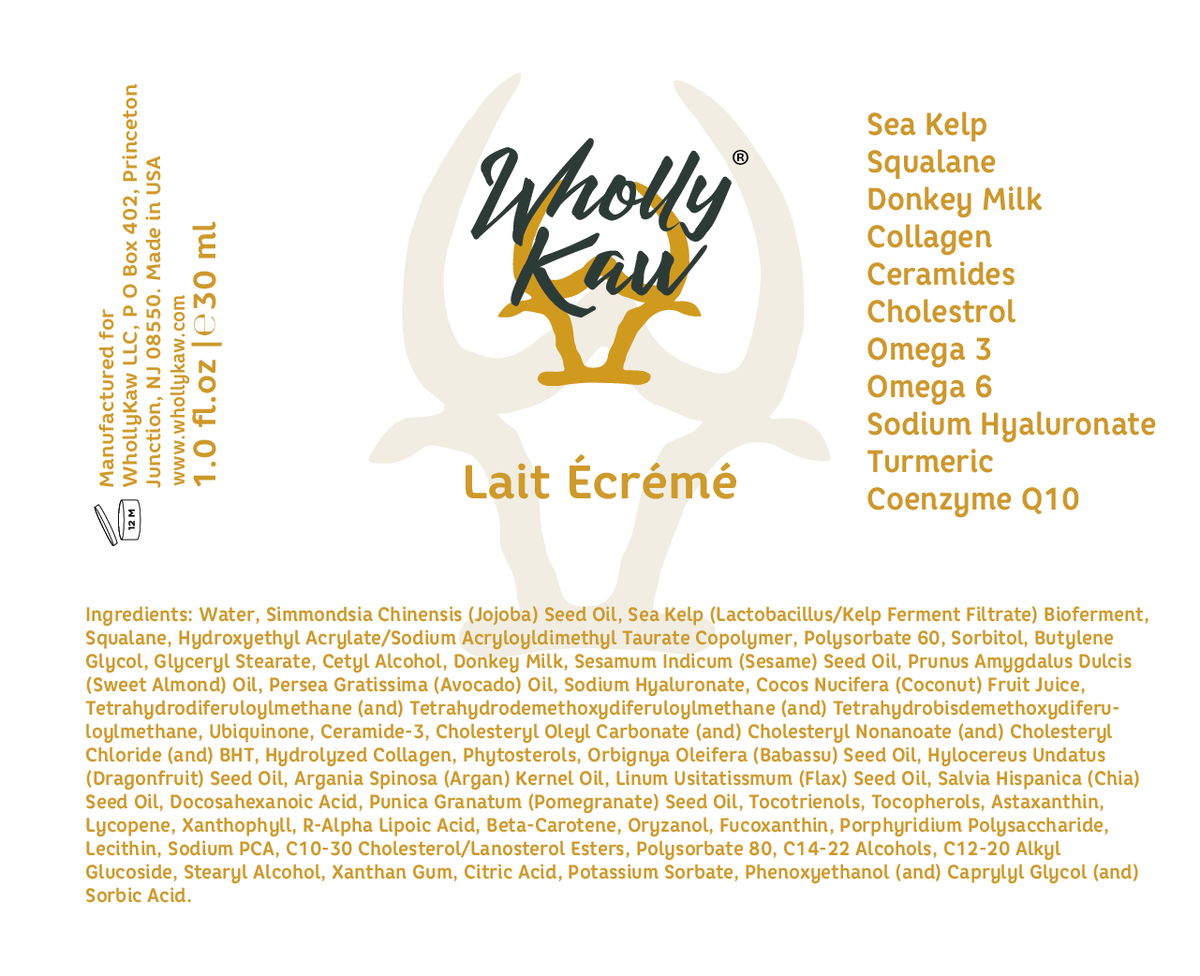 Lait Écrémé with Donkey Milk