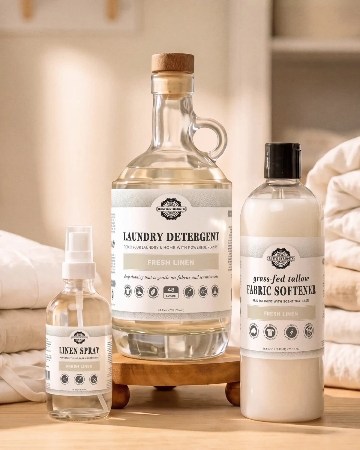 Tallow Fabric Softener | Fresh Linen