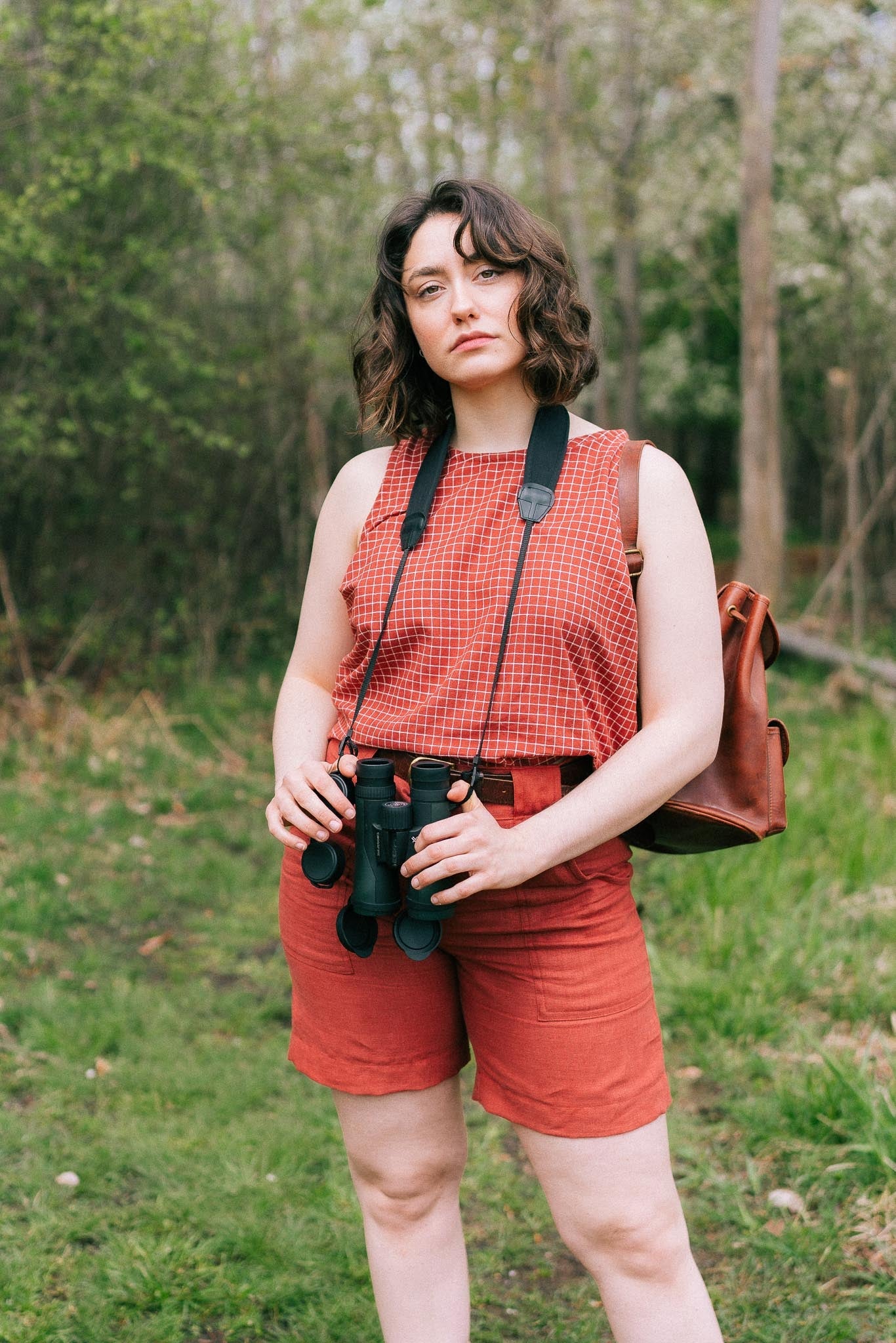 Classic Tank in Red Check