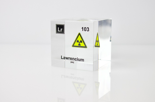 Lawrencium Element Cube