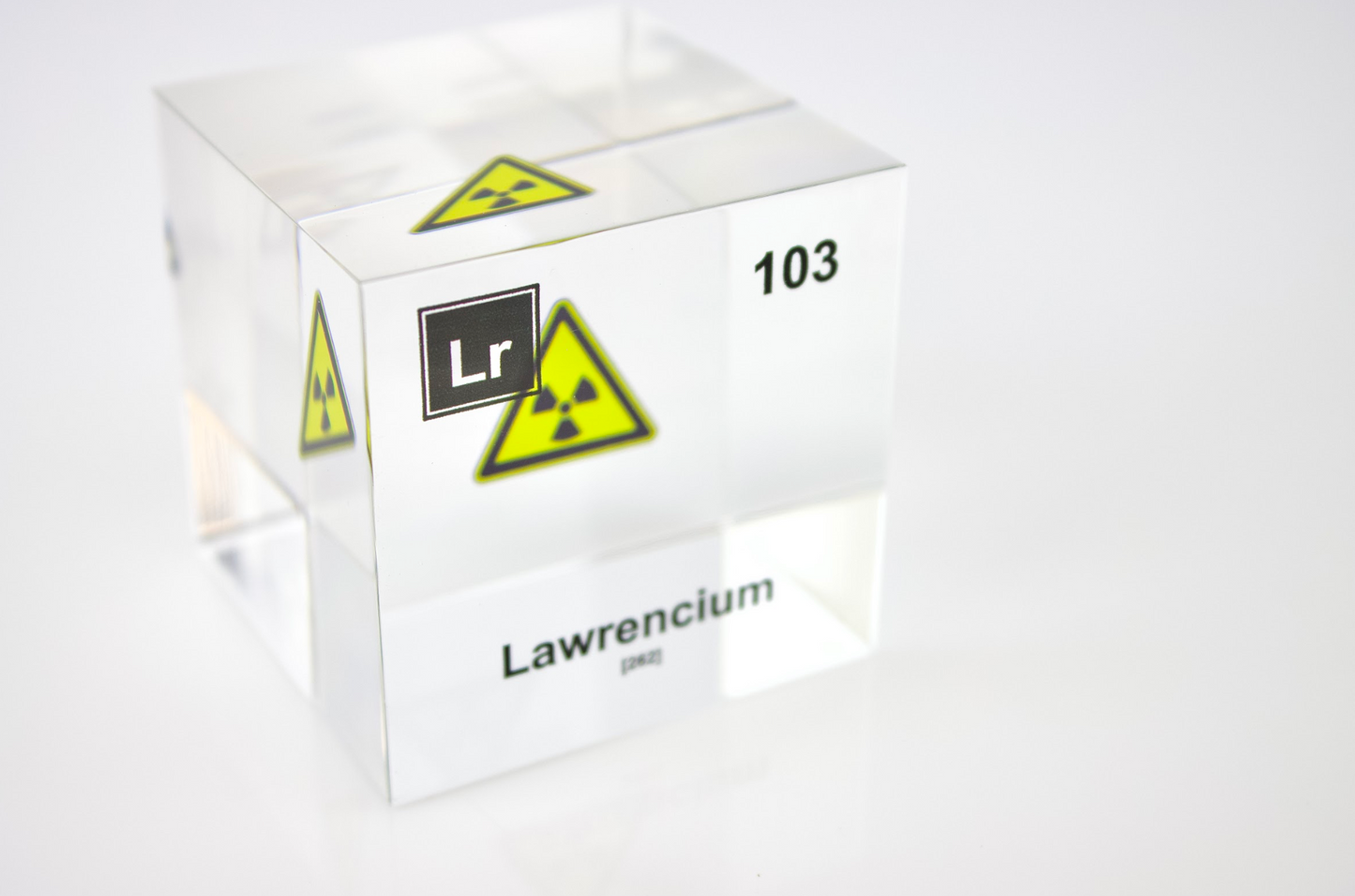 Lawrencium Element Cube