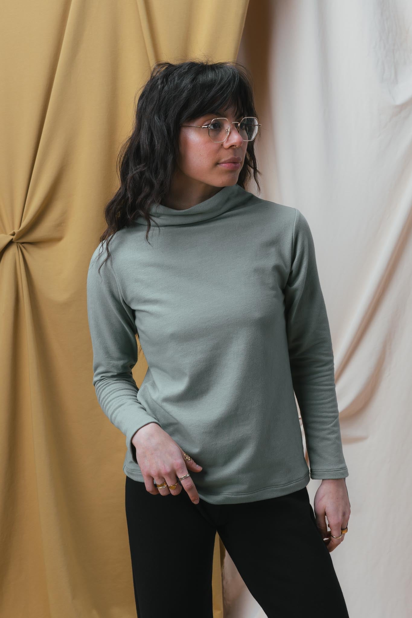 Lillie Top in Pistachio