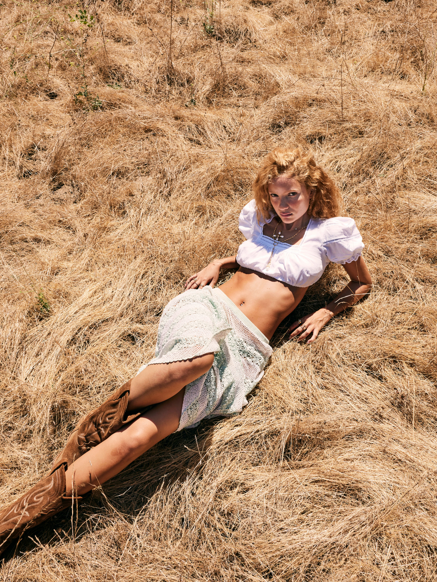 The Alexandra Hoop Earrings - Gold