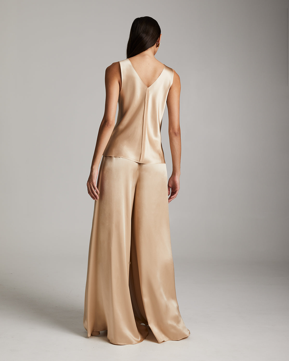 Silk Palazzo Pants