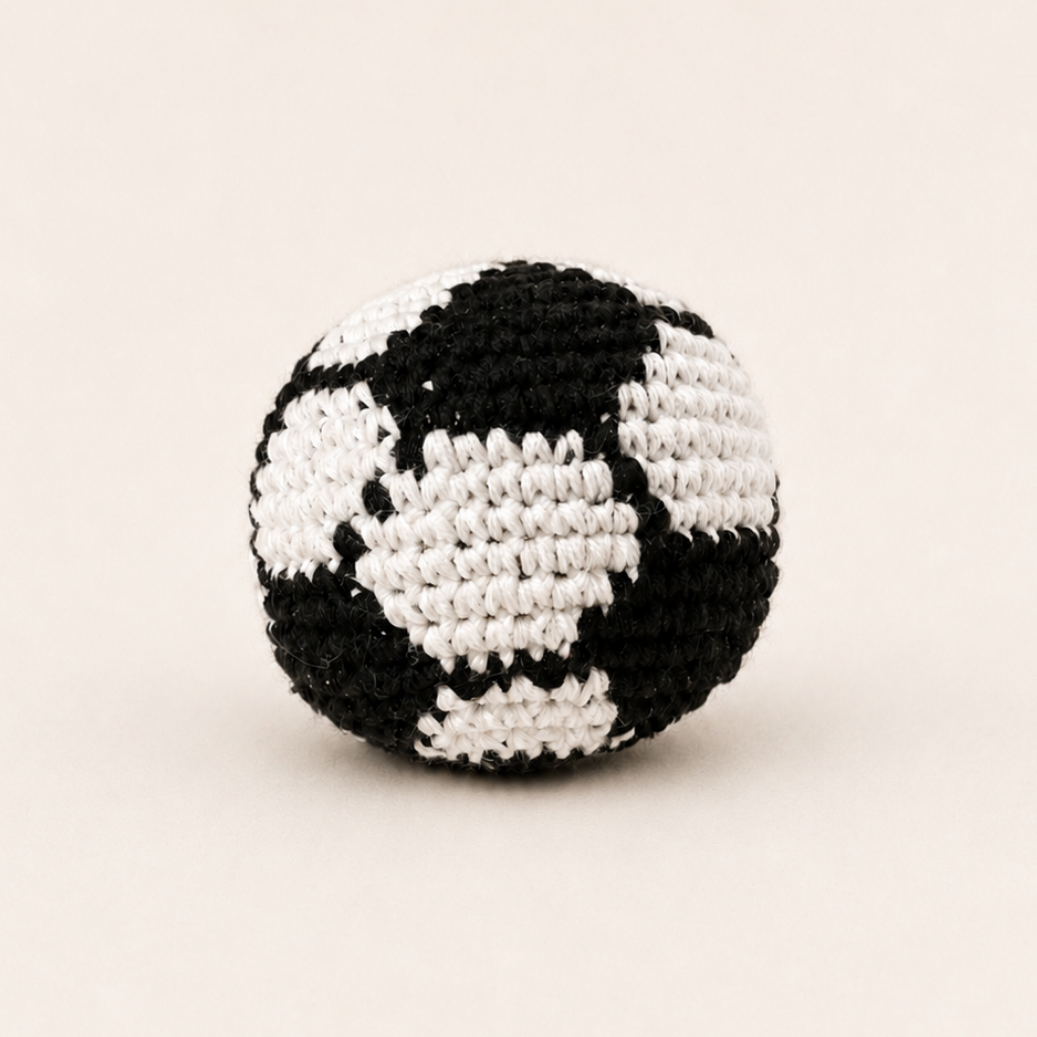 Foot Bag Knit Multicolor Sack Stress Ball Crochet - Guatemala
