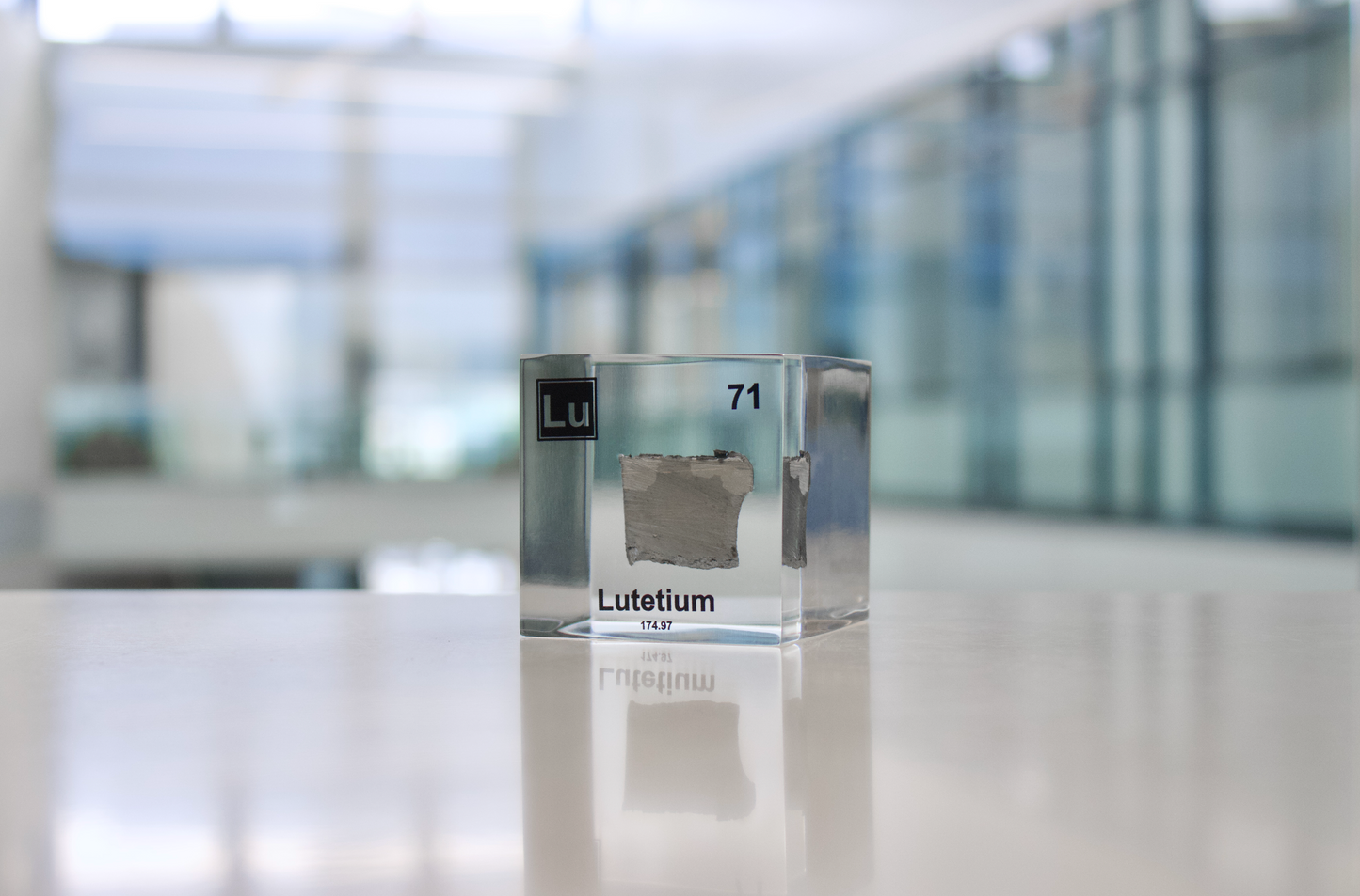 Lutetium Element Cube