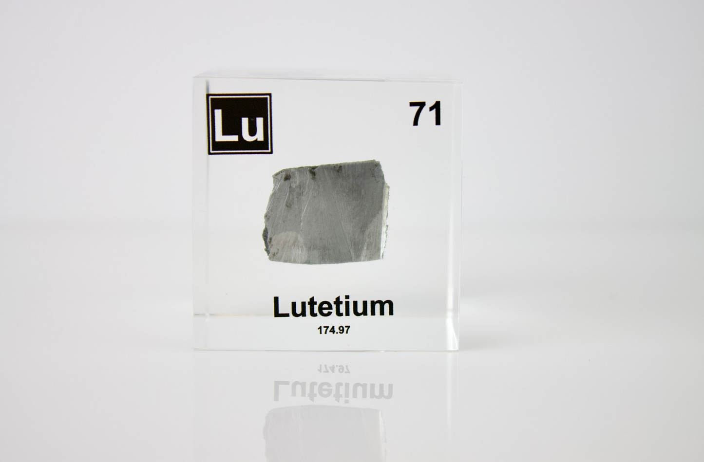 Lutetium Element Cube