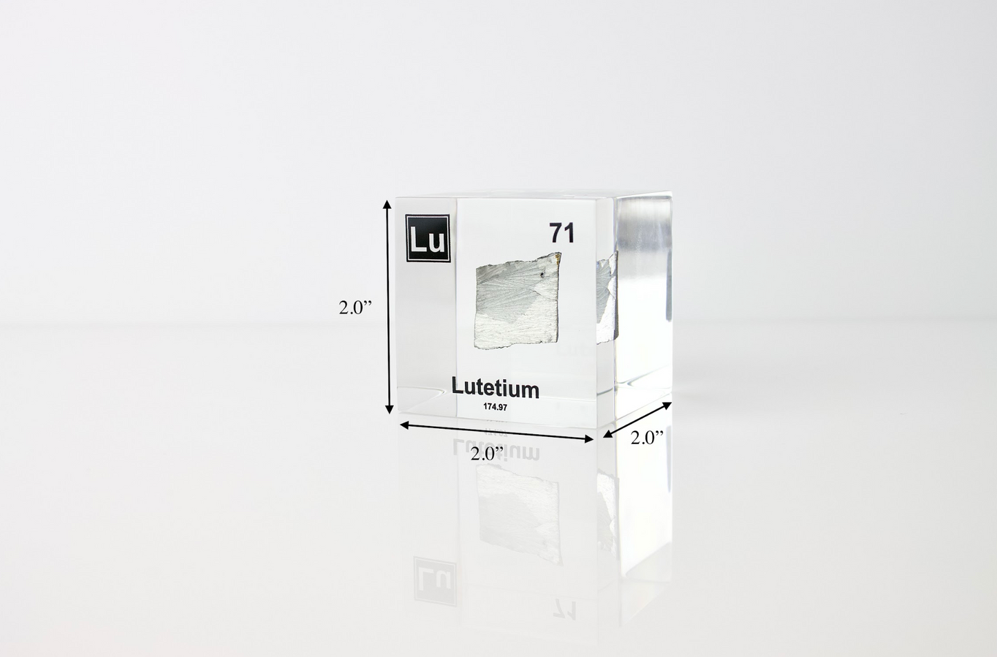 Lutetium Element Cube