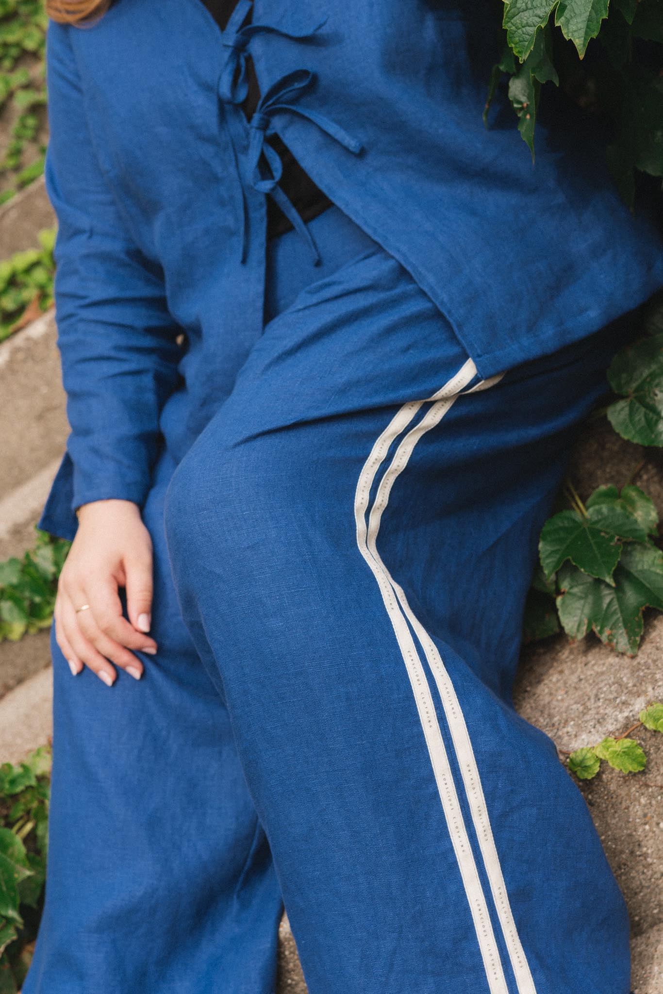 Jove Pants in Kingfisher Blue