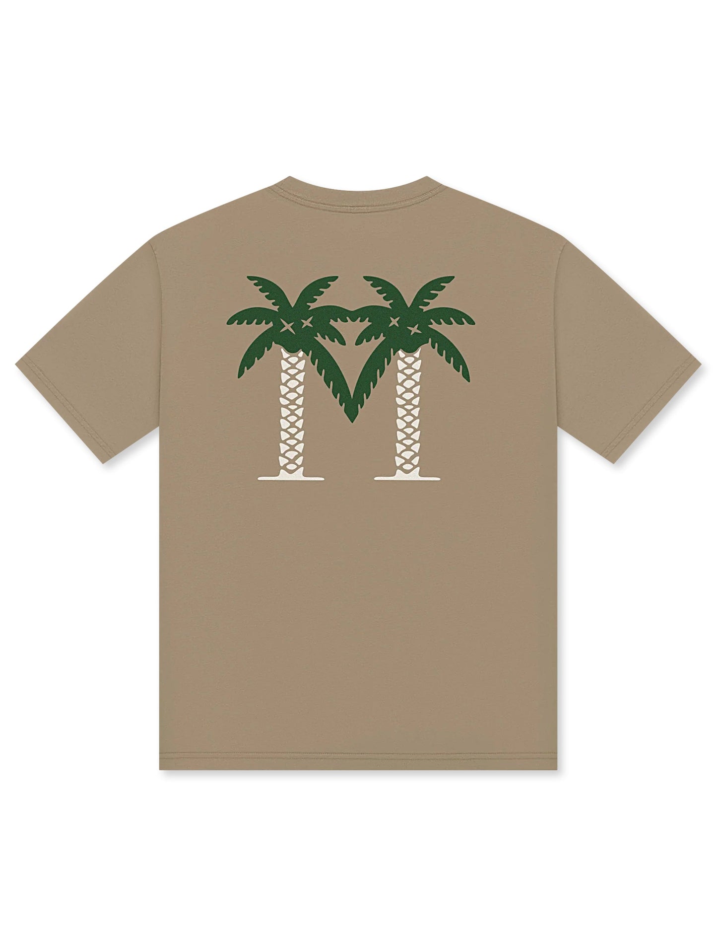 Malbon Bermuda Palms Tee - Taupe